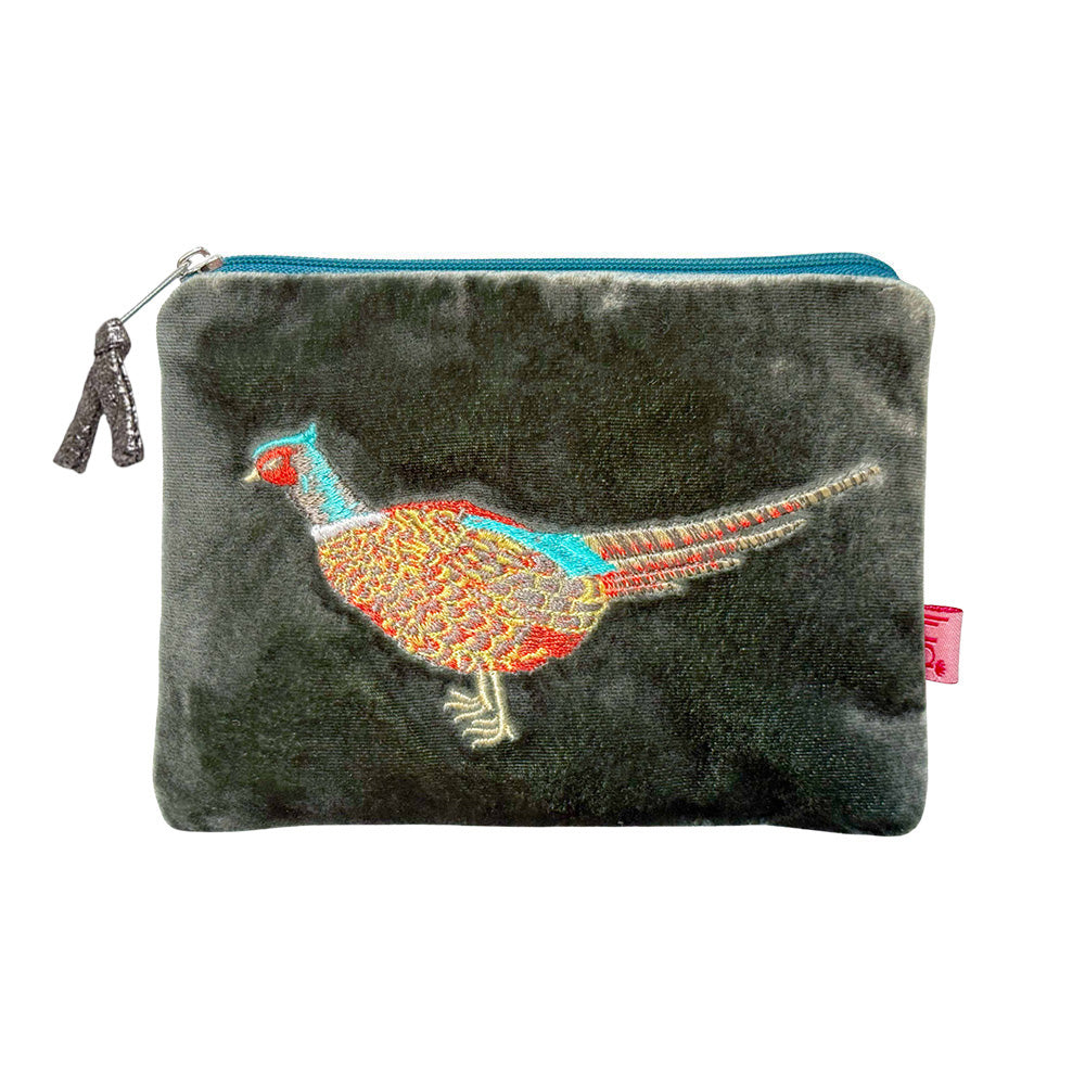 Pheasant Purse - Dark Sage, Lua