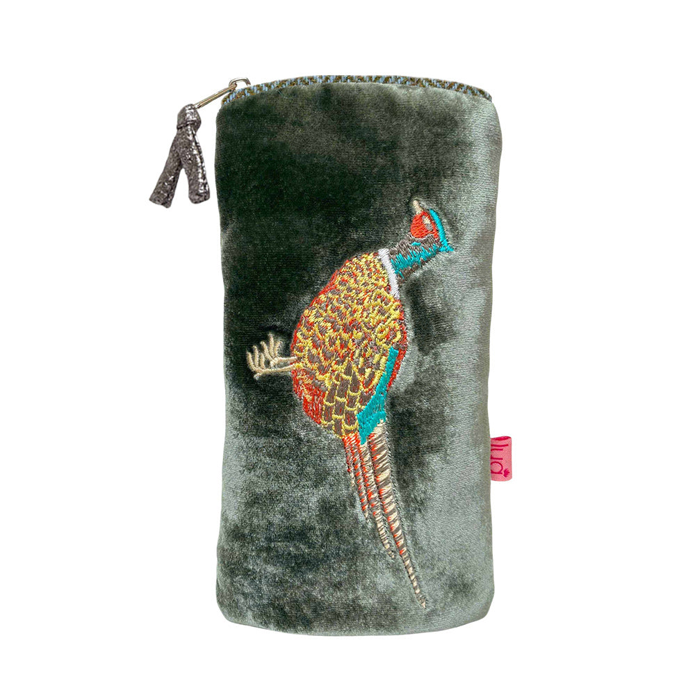 Pheasant Glasses Purse