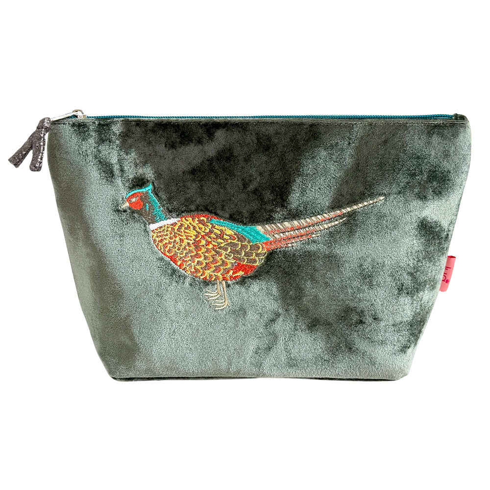 Pheasant Cosmetic Purse, Lua