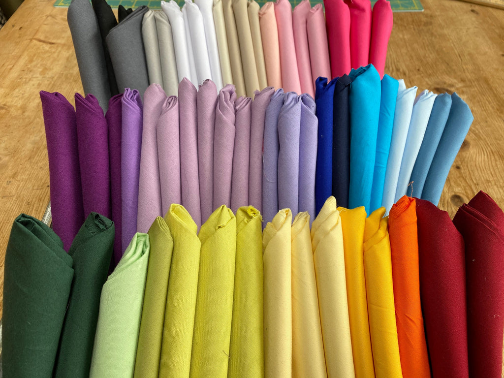 Plain Fat Quarters Cotton