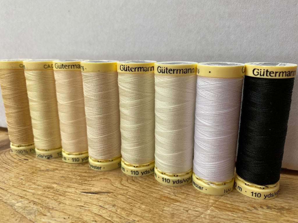 Gutterman sew all thread, 100% Polyester, 100metres, threads