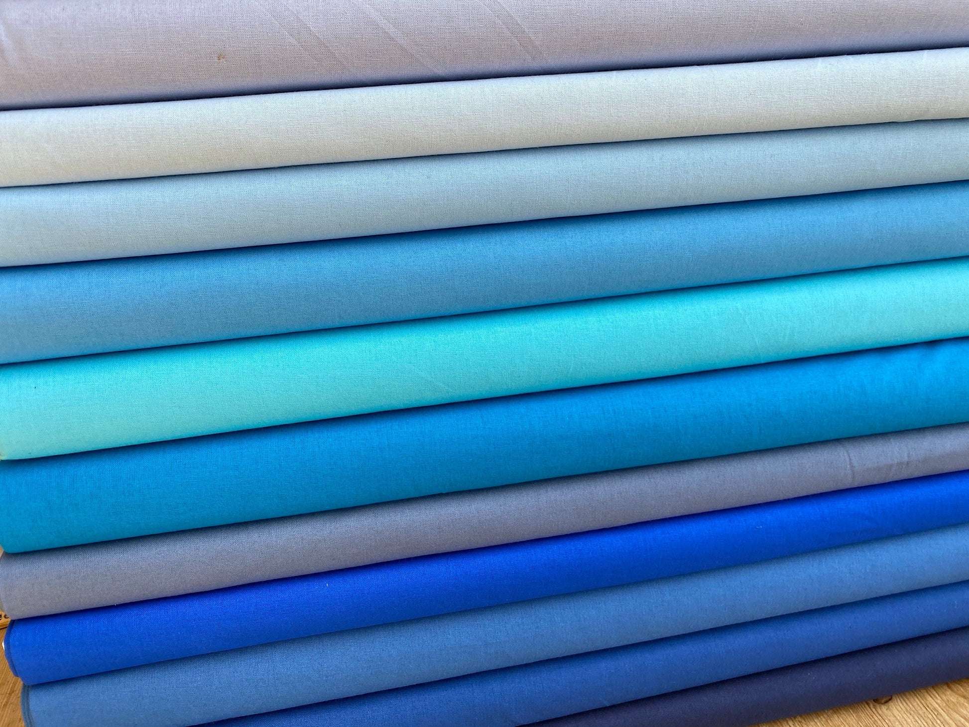 100% Cotton, Craft Cotton, Plain Fabrics, Colours, PER HALF METRE