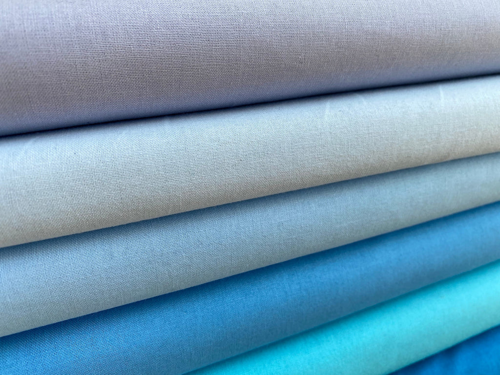 100% Cotton, Craft Cotton, Plain Fabrics, Colours, PER HALF METRE