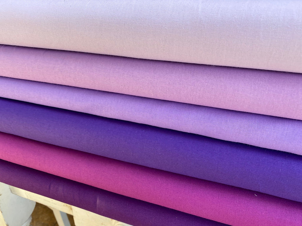 100% Cotton, Craft Cotton, Plain Fabrics, Colours, PER HALF METRE