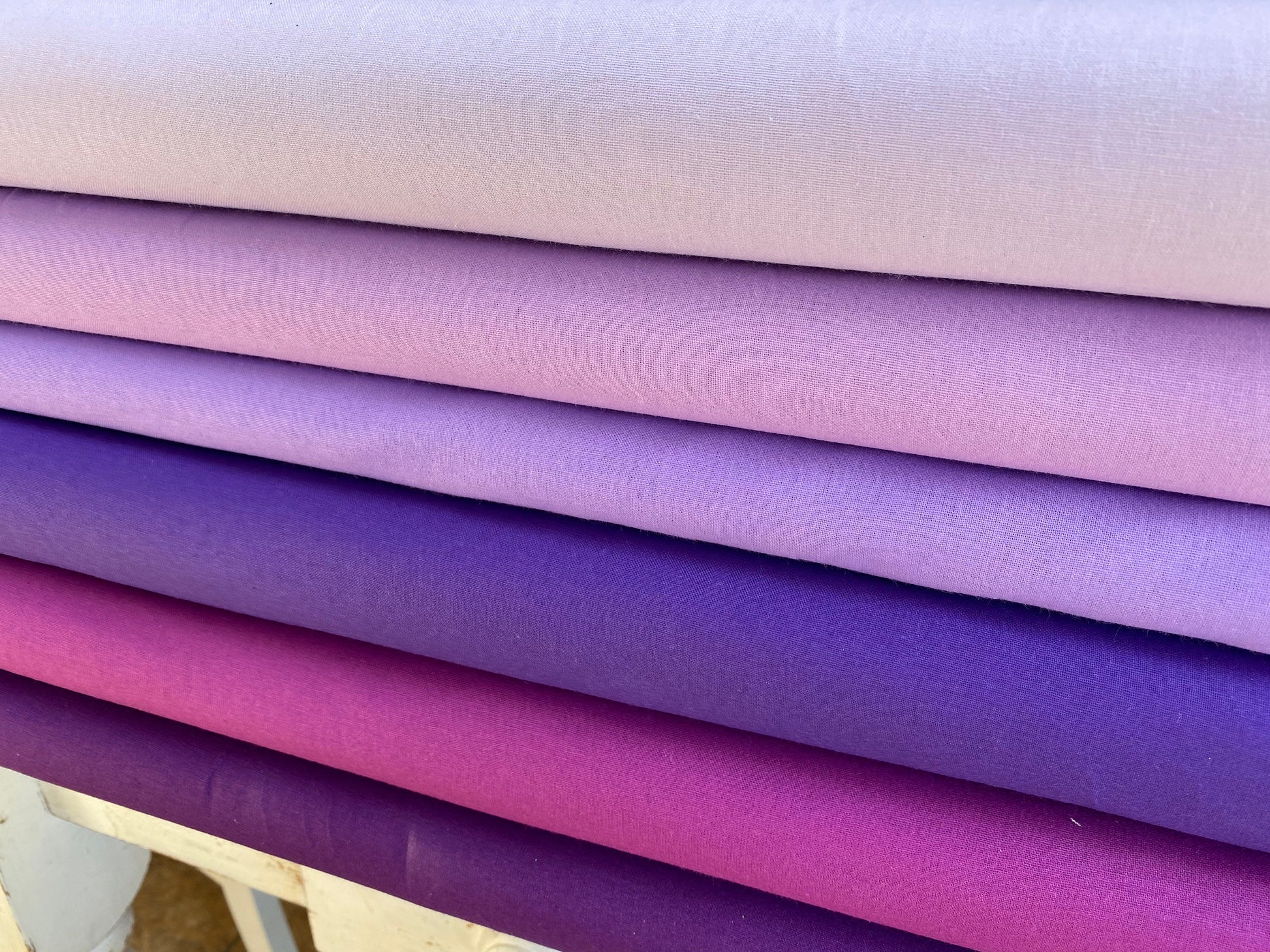 100% Cotton, Craft Cotton, Plain Fabrics, Colours, PER HALF METRE