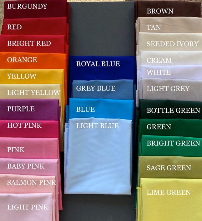 Plain Fat Quarters Cotton