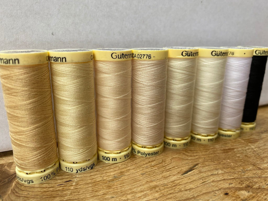 Gutterman sew all thread, 100% Polyester, 100metres, threads