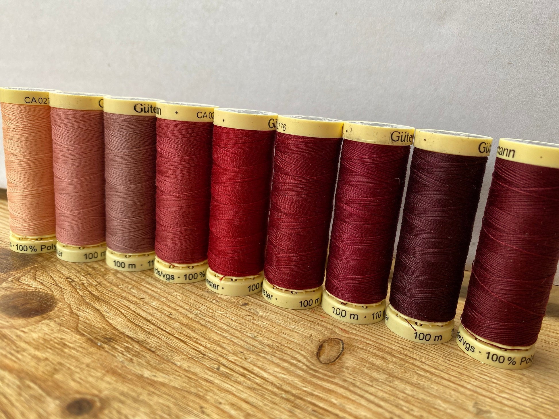 Gutterman sew all thread, 100% Polyester, 100metres, threads