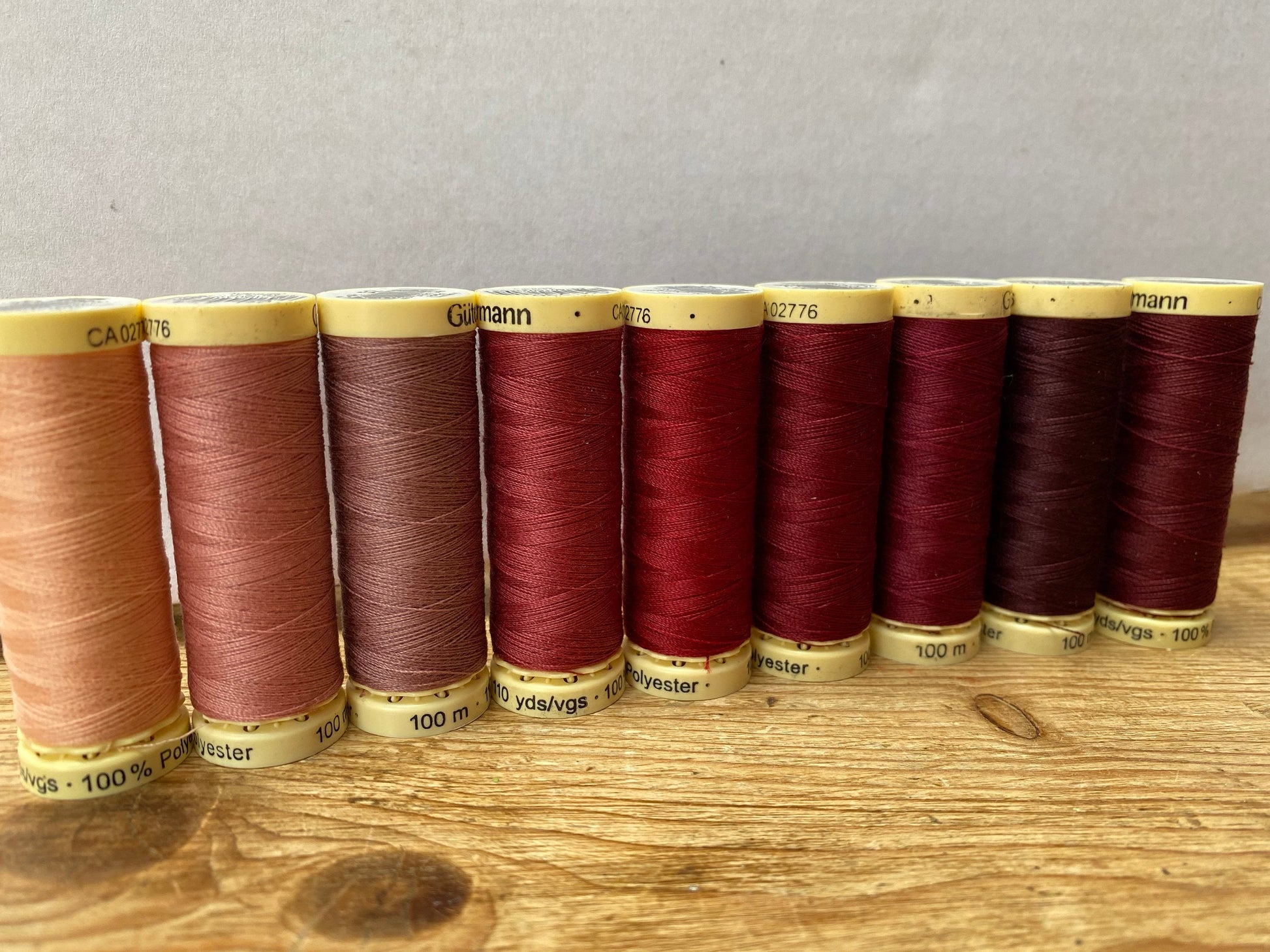 Gutterman sew all thread, 100% Polyester, 100metres, threads