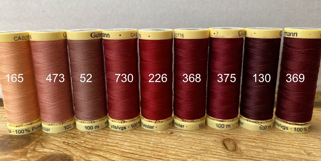 Gutterman sew all thread, 100% Polyester, 100metres, threads