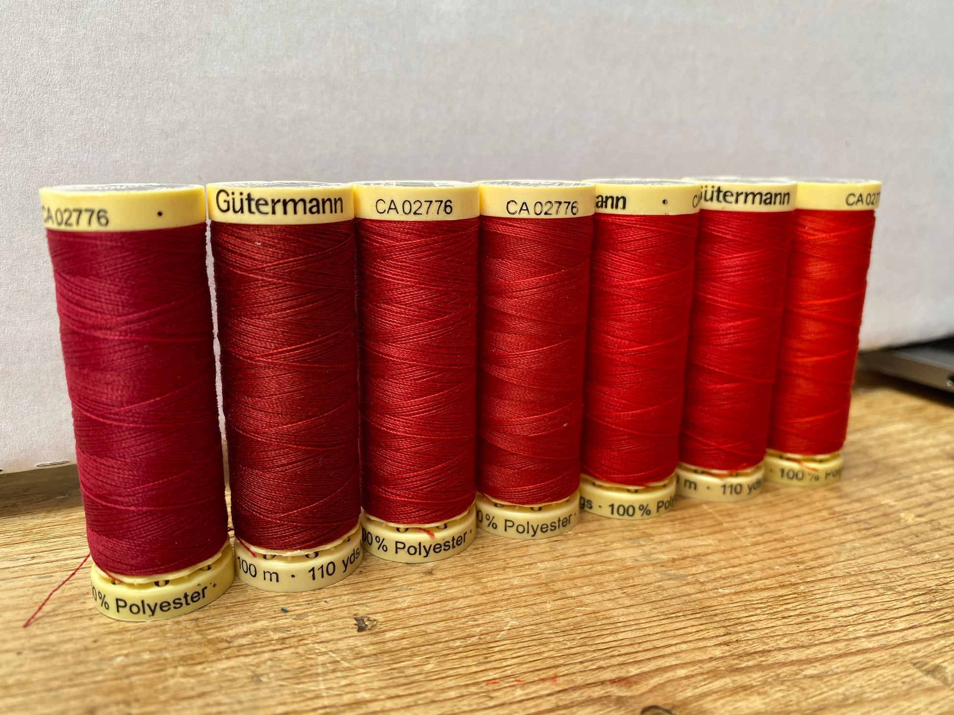 Gutterman sew all thread, 100% Polyester, 100metres, threads