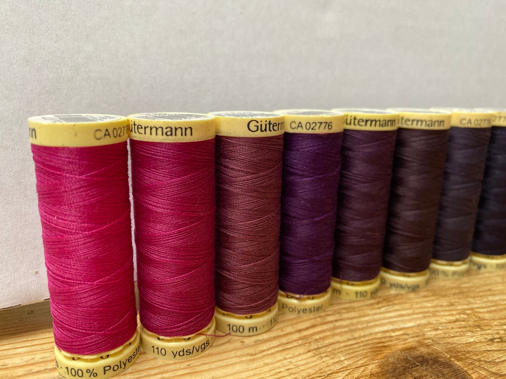 Gutterman sew all thread, 100% Polyester, 100metres, threads