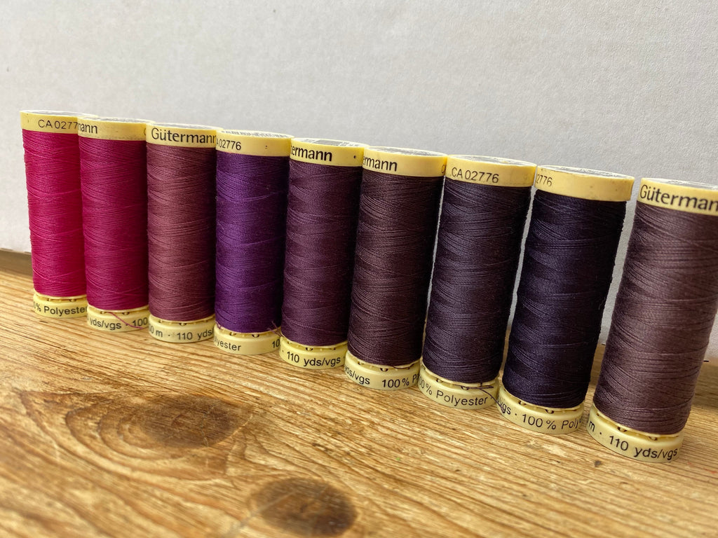 Gutterman sew all thread, 100% Polyester, 100metres, threads