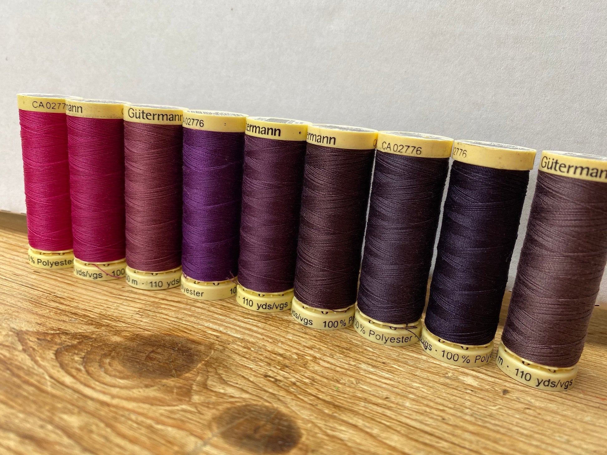 Gutterman sew all thread, 100% Polyester, 100metres, threads