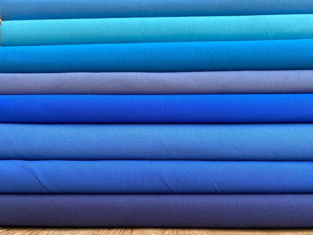 100% Cotton, Craft Cotton, Plain Fabrics, Colours, PER HALF METRE