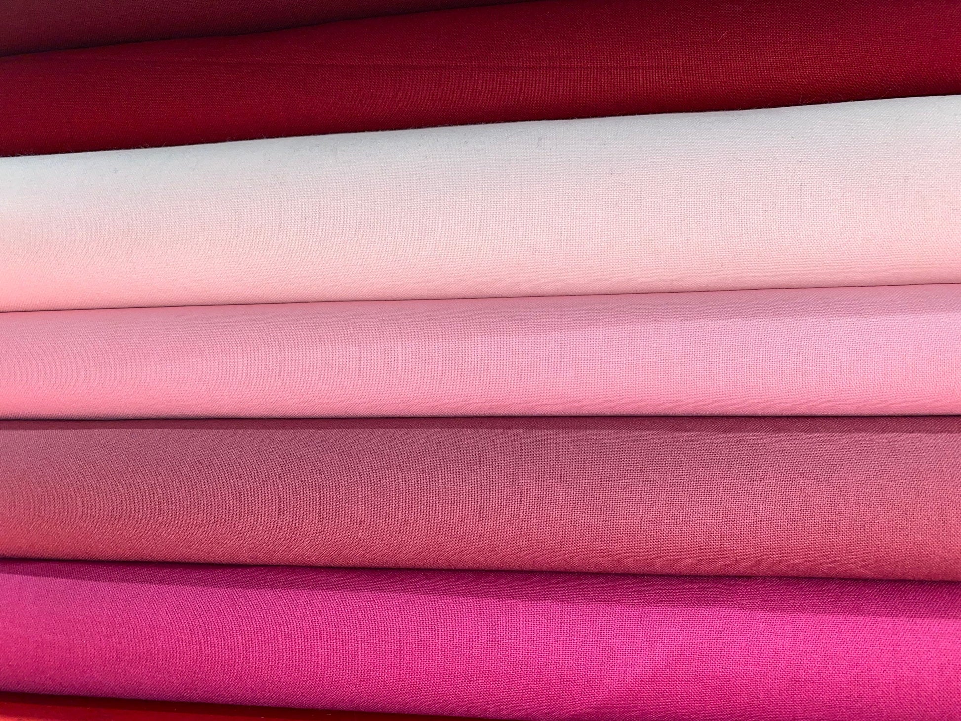 100% Cotton, Craft Cotton, Plain Fabrics, Colours, PER HALF METRE