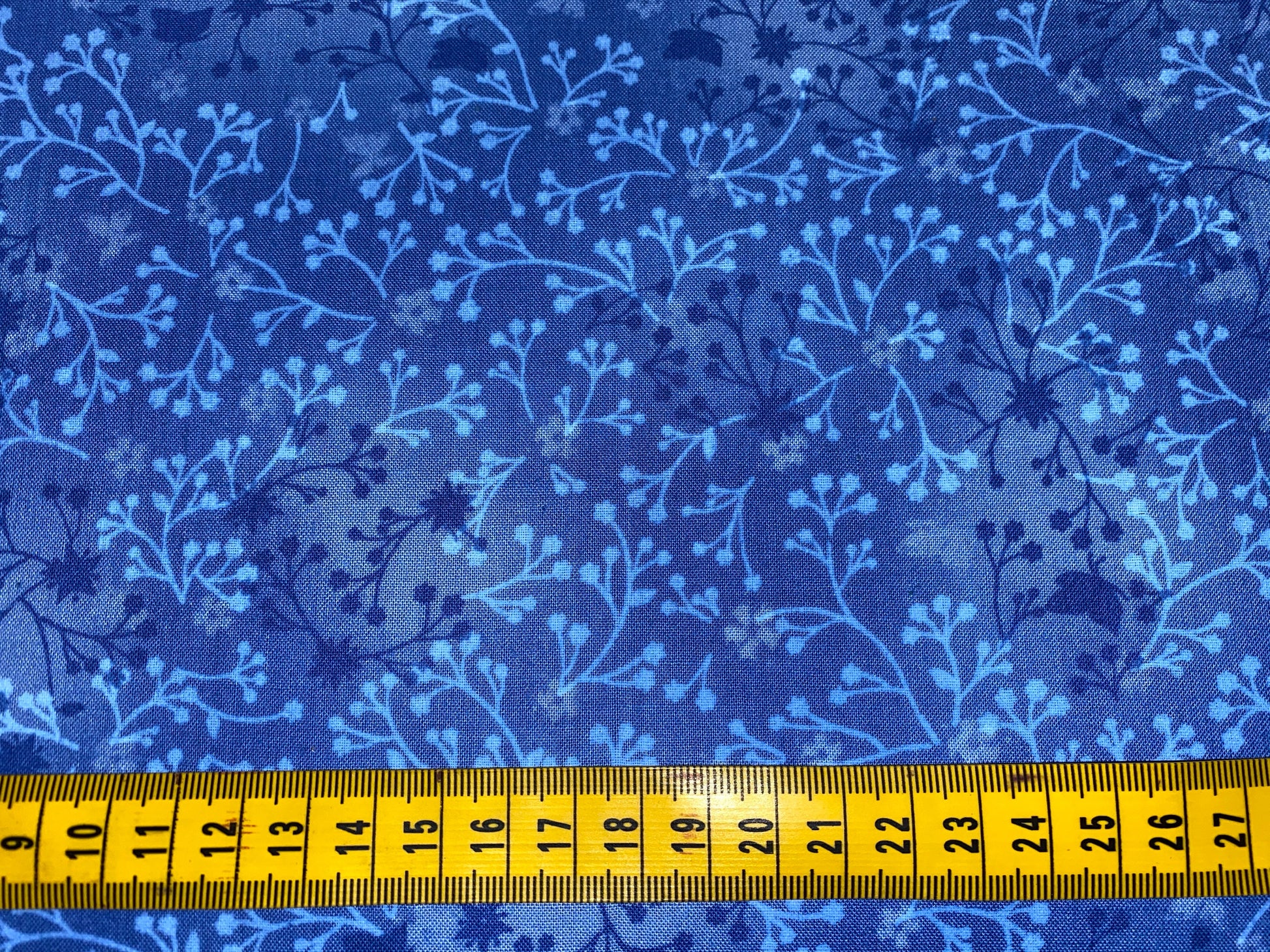 100% Cotton Fabric, 110cm width, Floral Print would be great for quilting