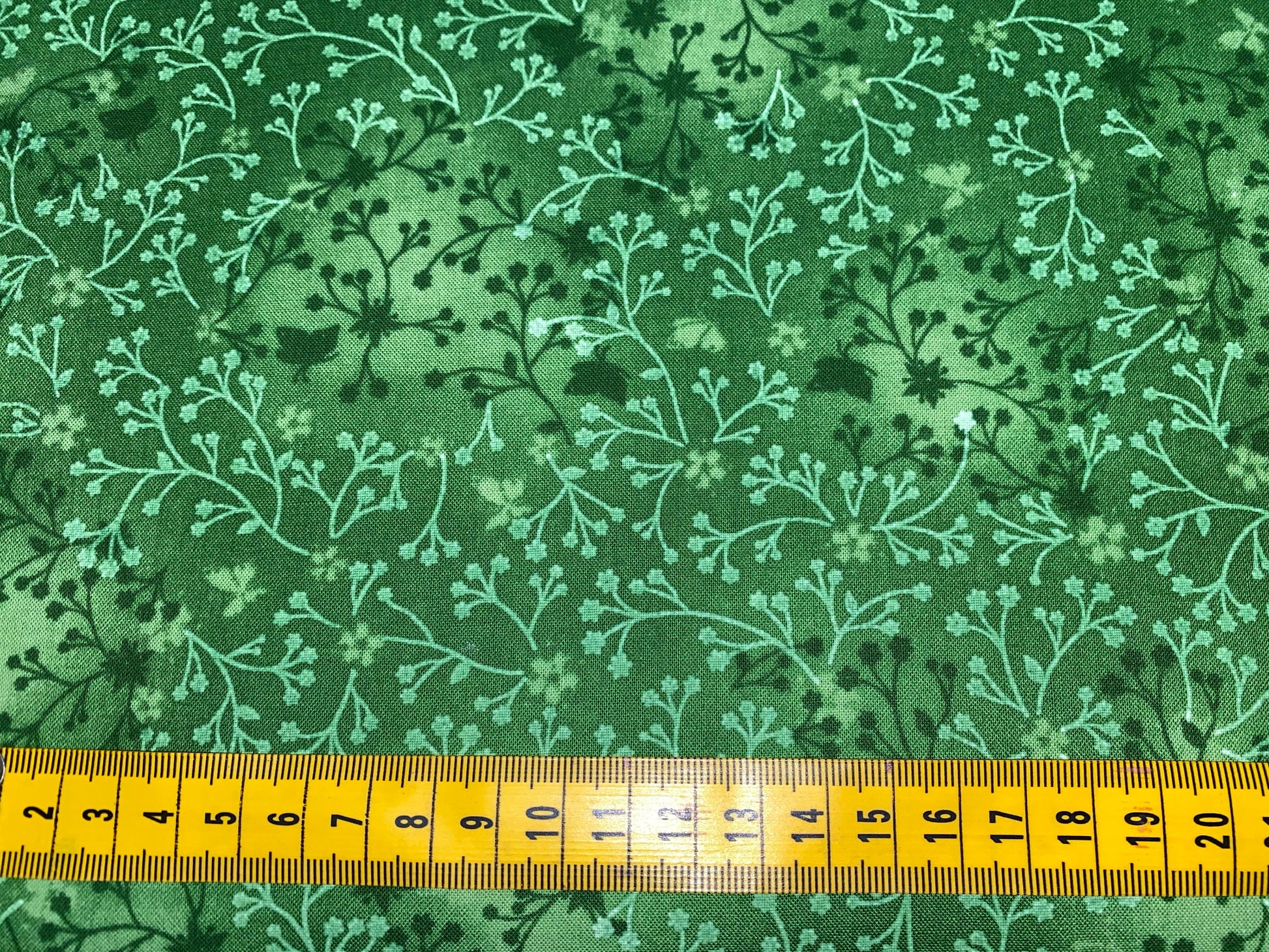 100% Cotton Fabric, 110cm width, Floral Print would be great for quilting