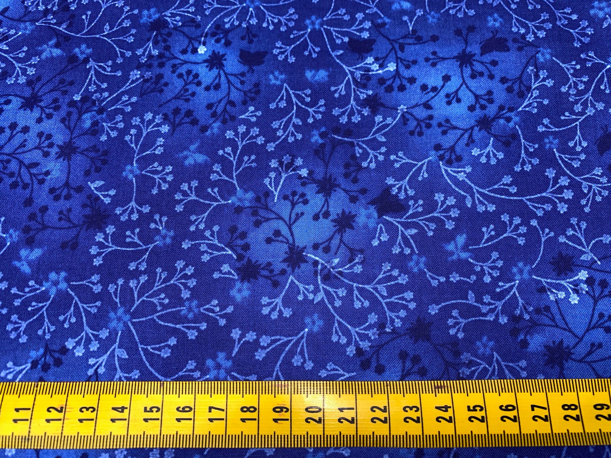 100% Cotton Fabric, 110cm width, Floral Print would be great for quilting