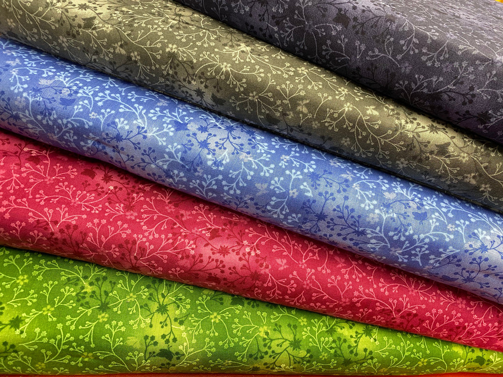 100% Cotton Fabric, 110cm width, Floral Print would be great for quilting