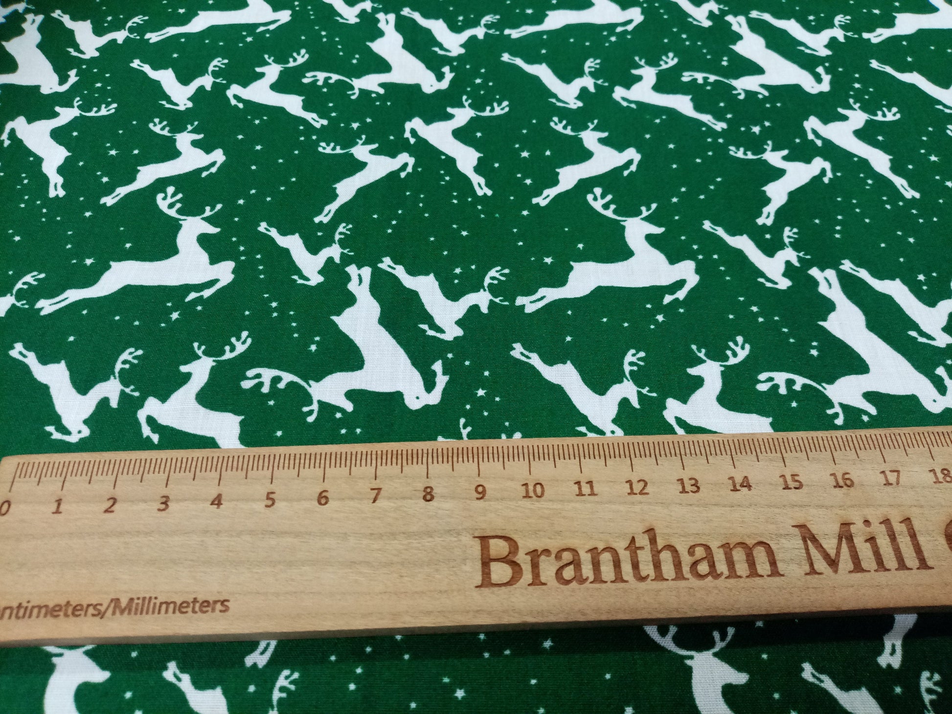 Christmas Print Fabric, Poly Cotton PER HALF METRE