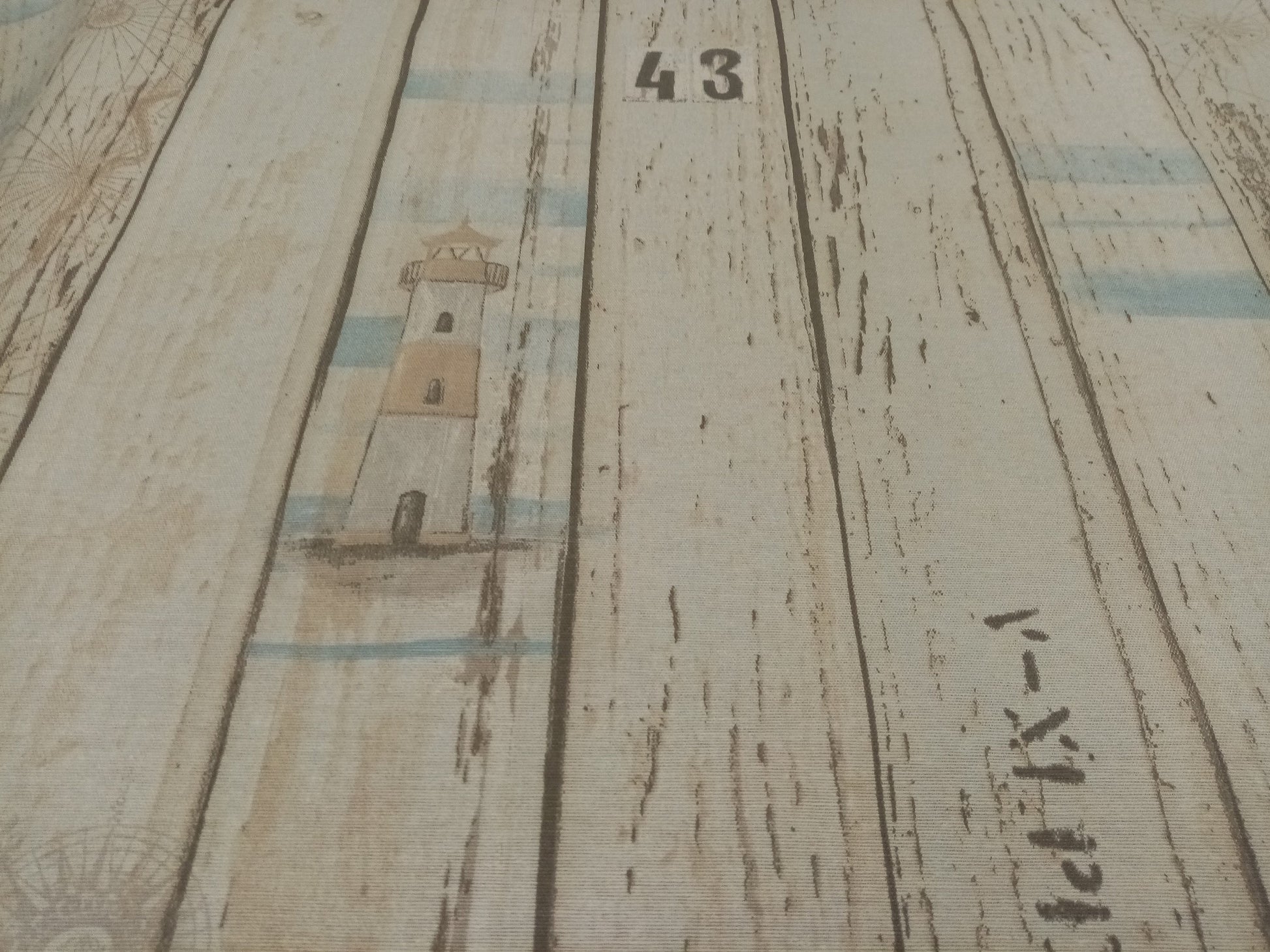 Nautical Print Fabric, sewing, crafts, PER HALF METRE