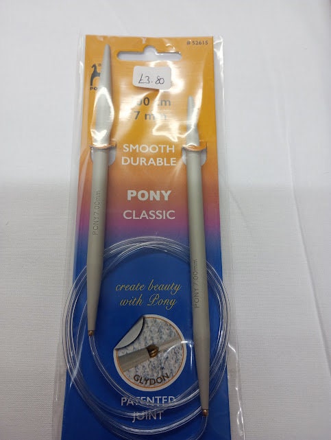 Pony Circular Needle 7 mm - 100 cm