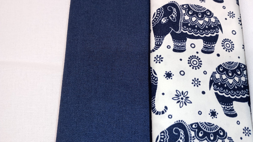 Elephant Cotton Fat Quarter Bundle