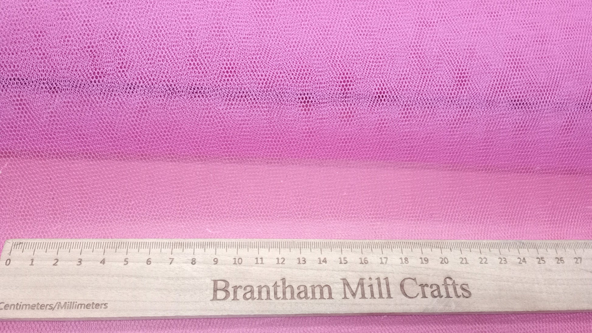 Nylon Net, Pink, 150cm width, 100% Nylon Net PER HALF METRE