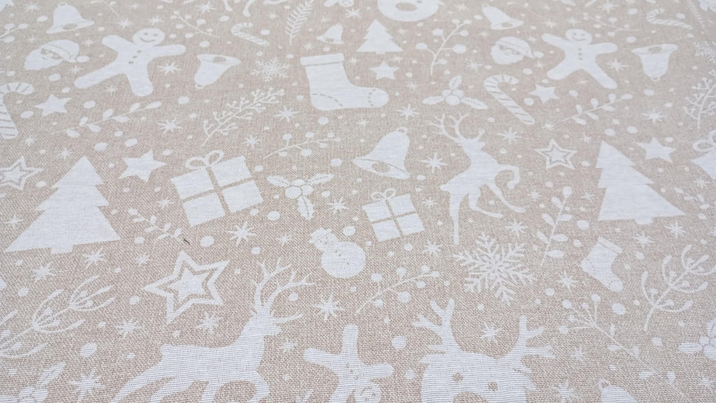 Christmas Print fabric PER HALF METRE