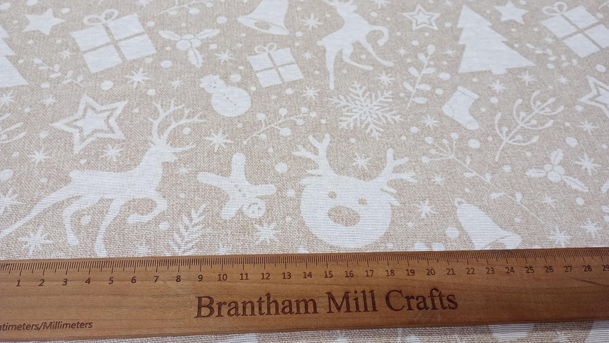 Christmas Print fabric PER HALF METRE