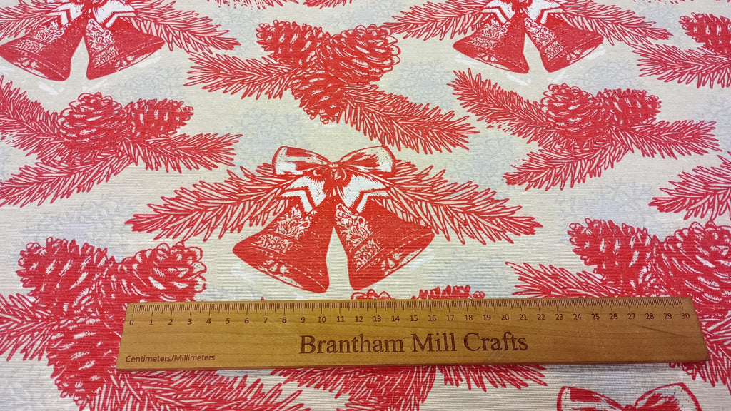 Christmas Print fabric PER HALF METRE