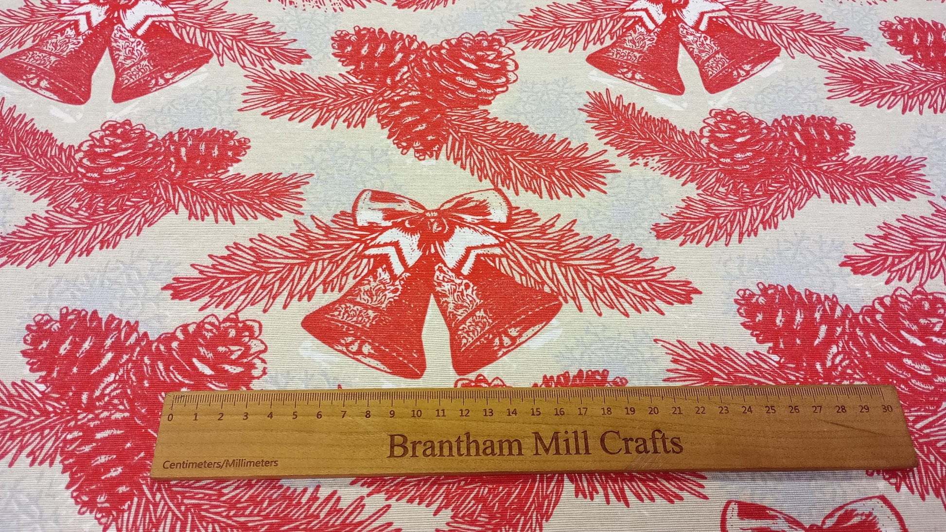 Christmas Print fabric PER HALF METRE