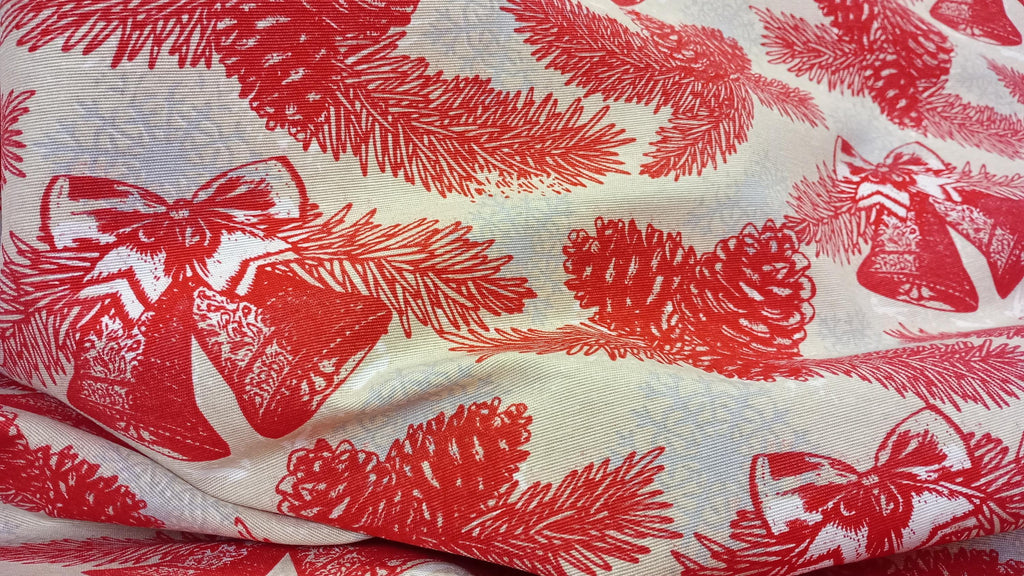 Christmas Print fabric PER HALF METRE