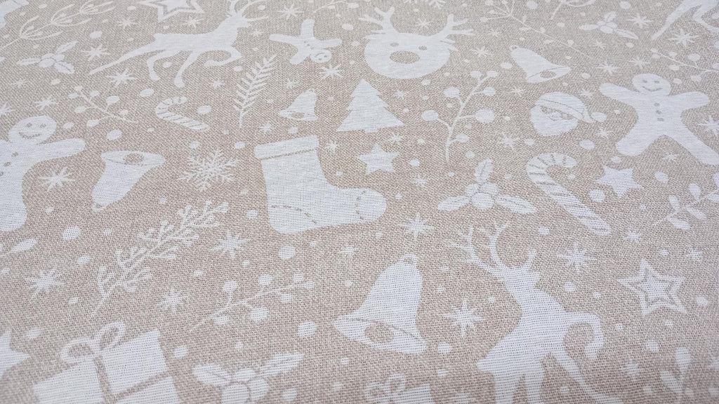 Christmas Print fabric PER HALF METRE