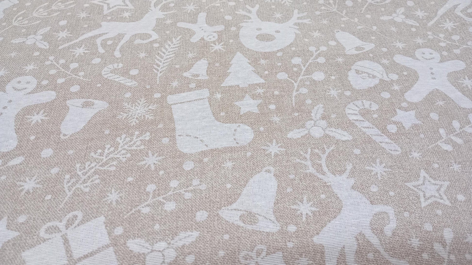 Christmas Print fabric PER HALF METRE