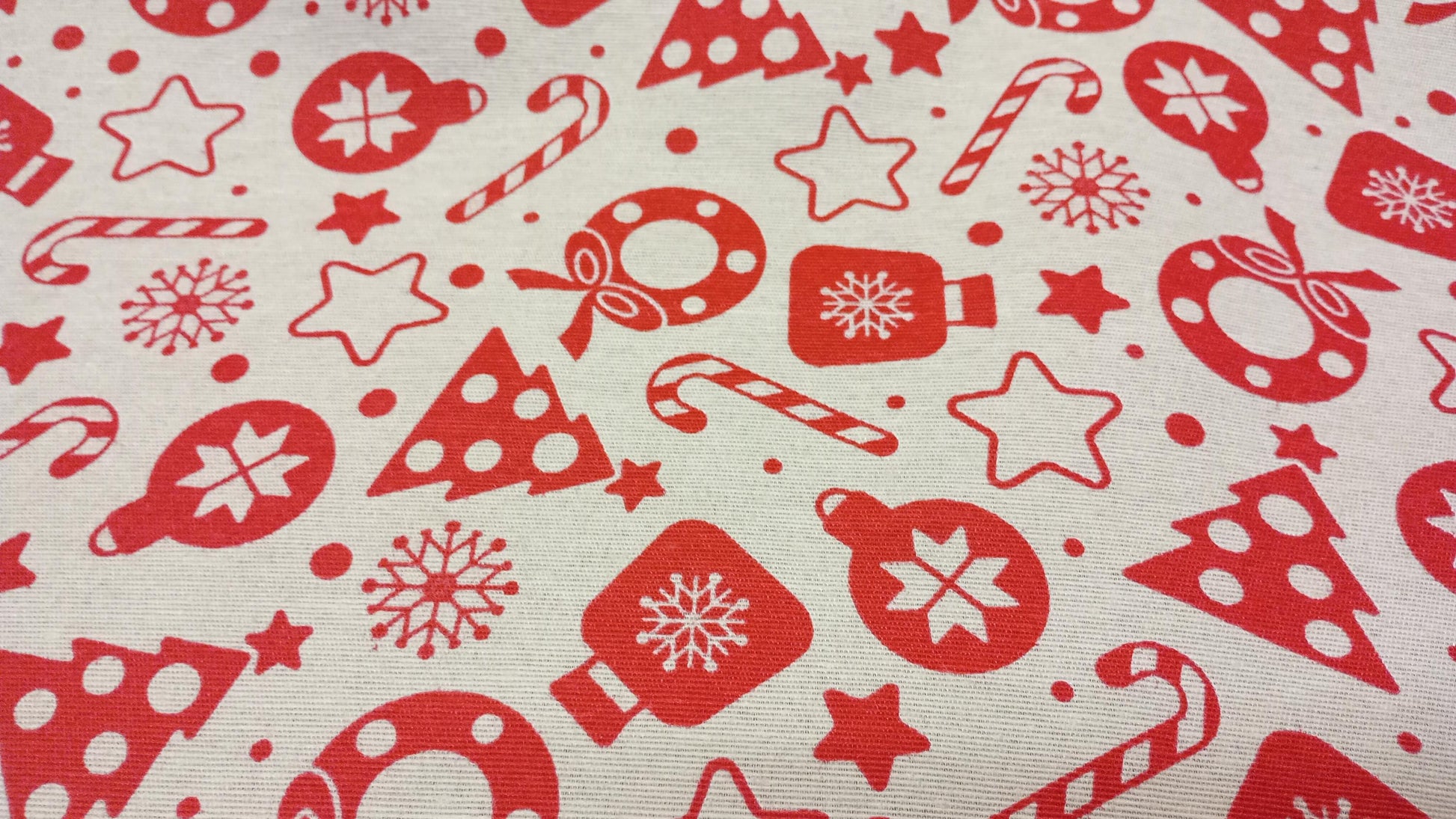 Christmas Print fabric PER HALF METRE