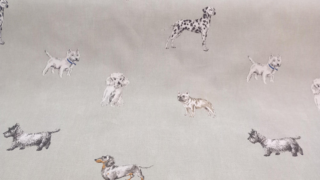 Dog Fabric, PER HALF METRE