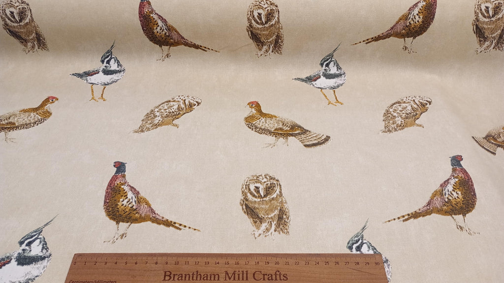 Wild Bird Fabric, PER HALF METRE