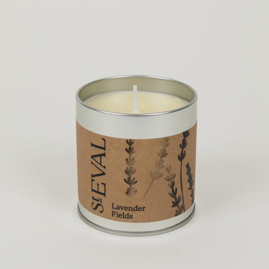 Lavender Fields, Scented Tin Candle