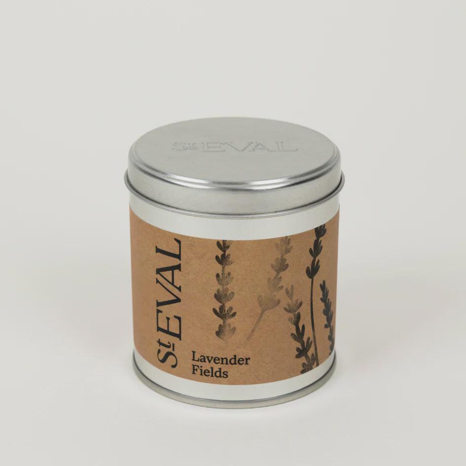 Lavender Fields, Scented Tin Candle