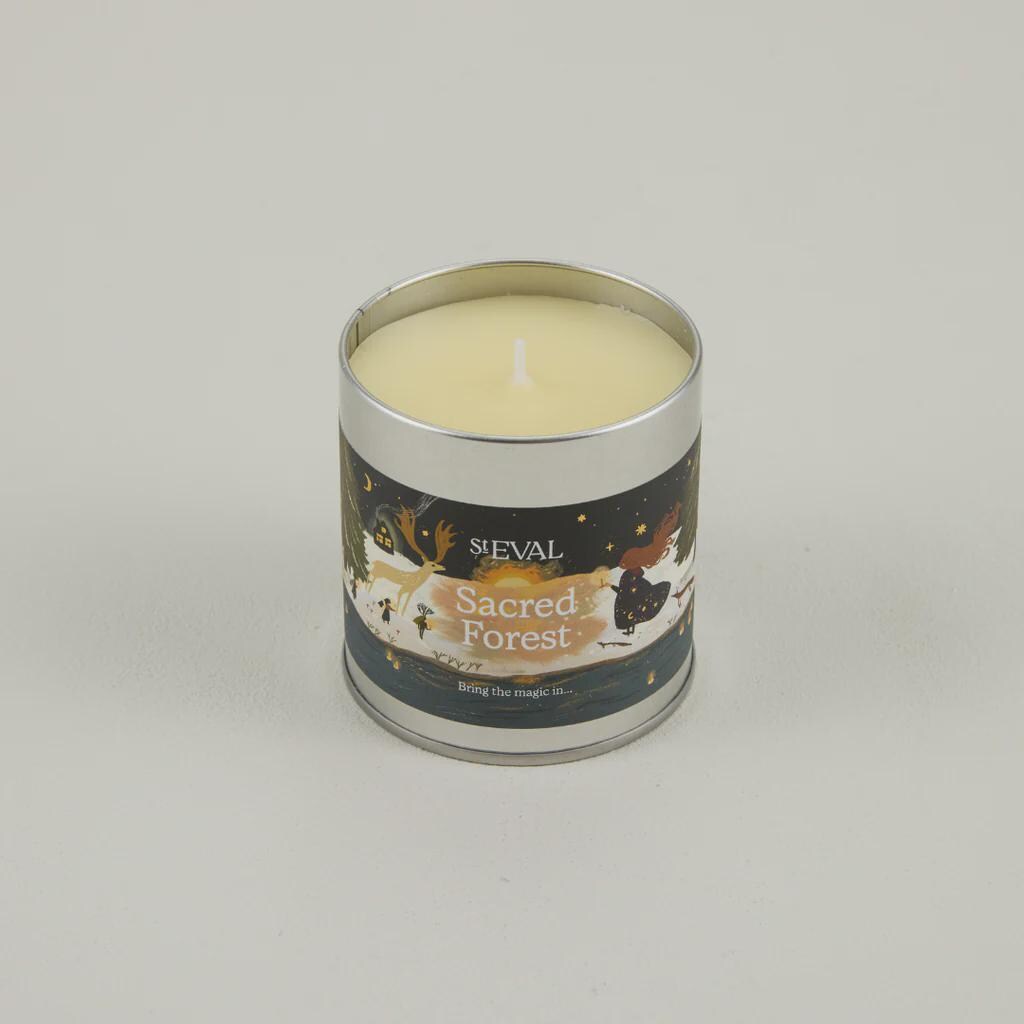 St Eval Sacred Forest, Scented Christmas Tin Candle