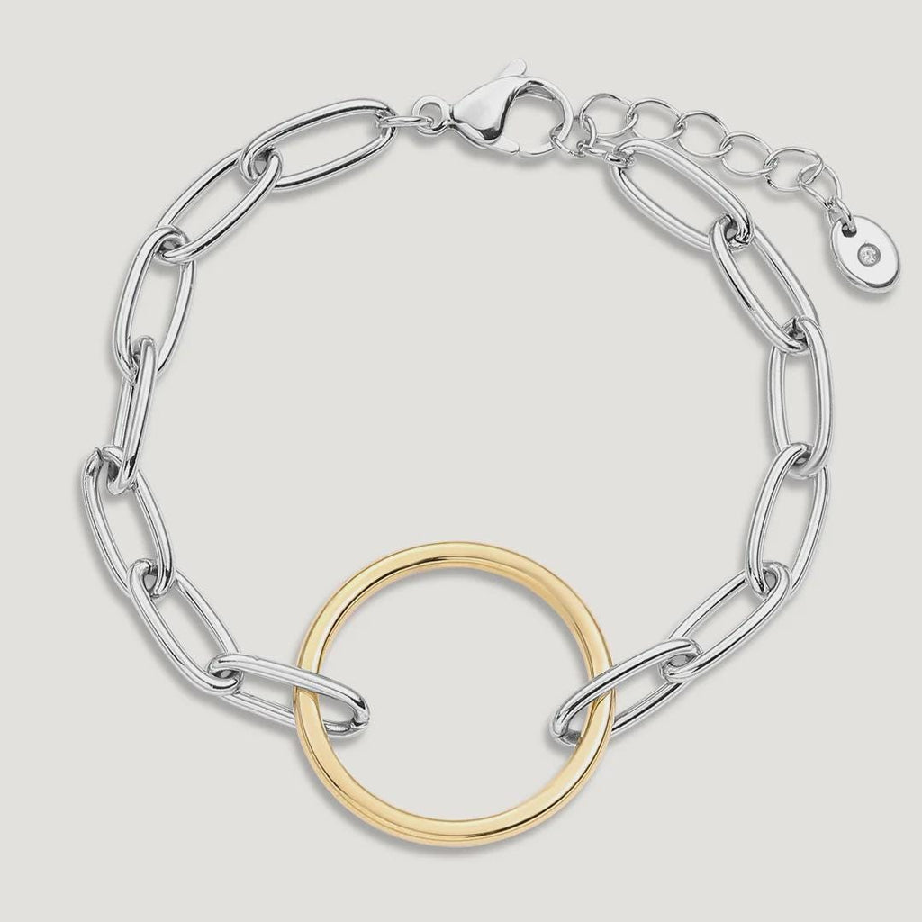 Vibes | Power Loop Bracelet | 18K Gold & White Gold-Plated