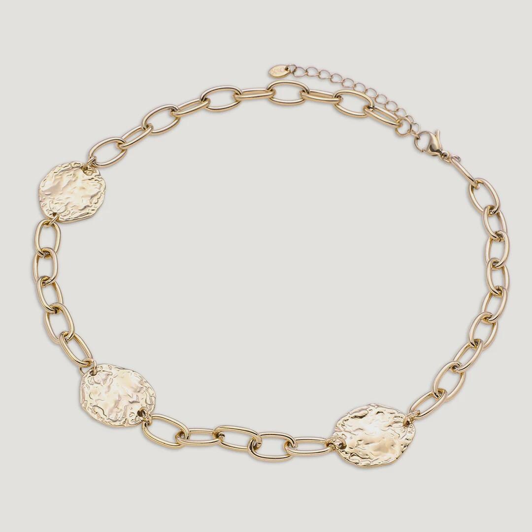 Vibes | Cosmic Ripple Links Necklace | 18K Gold-Plated