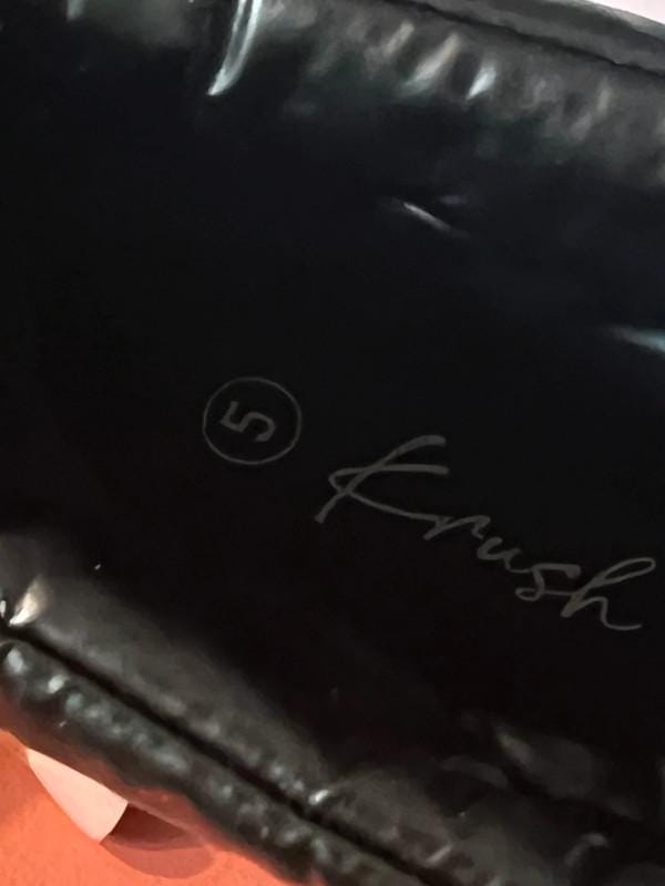 Black Winter Nylon Boots – Padded Snow Boots with Toggle – Sizes UK3–8