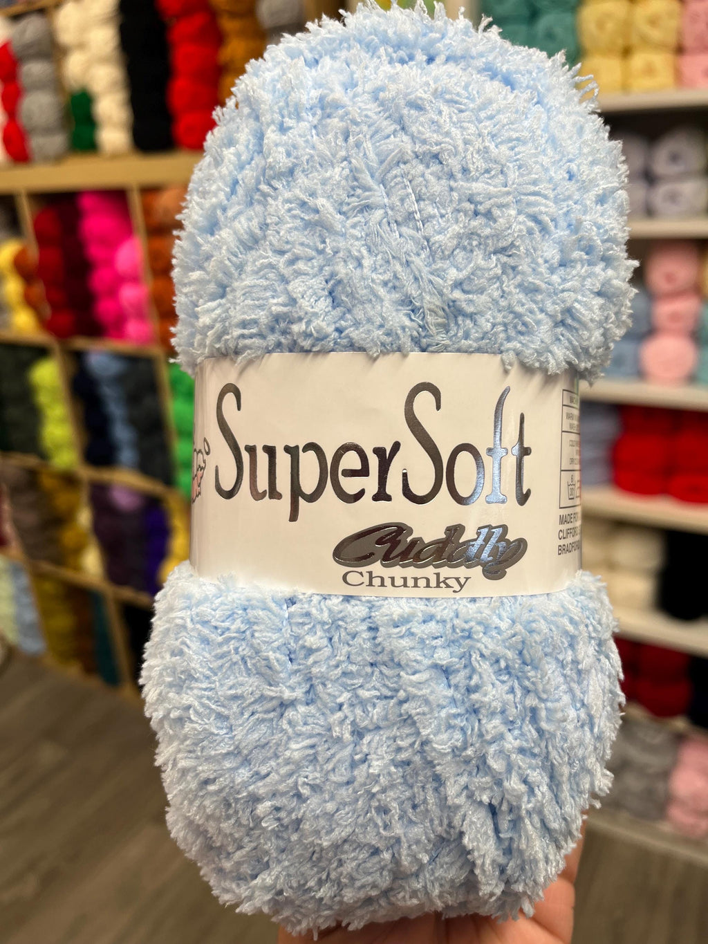 super soft cuddly chunky wool