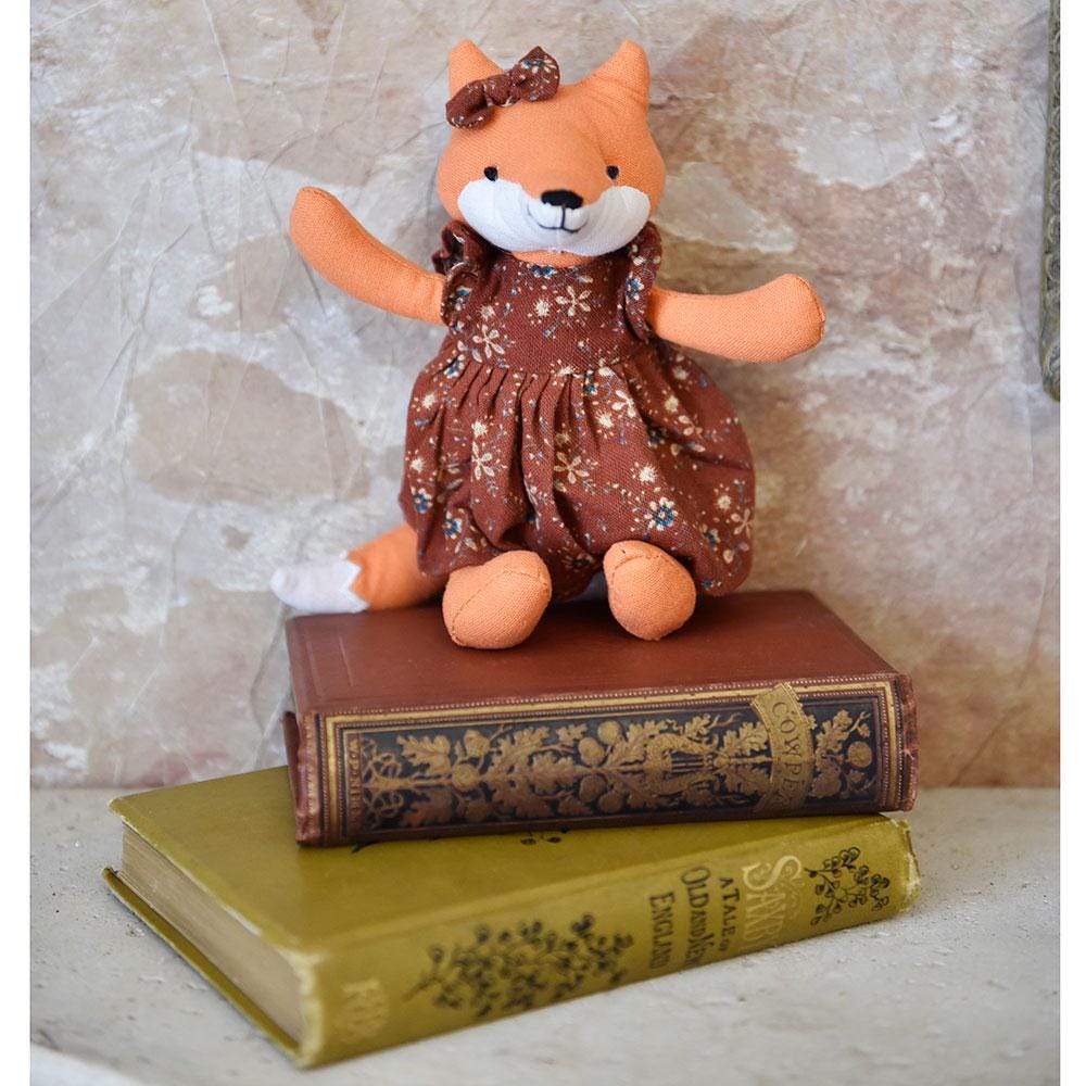 Mrs Fox Soft Toy. UK Dispatch - Kids Toys